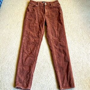 BDG corduroy pants. New without tags! Size 25